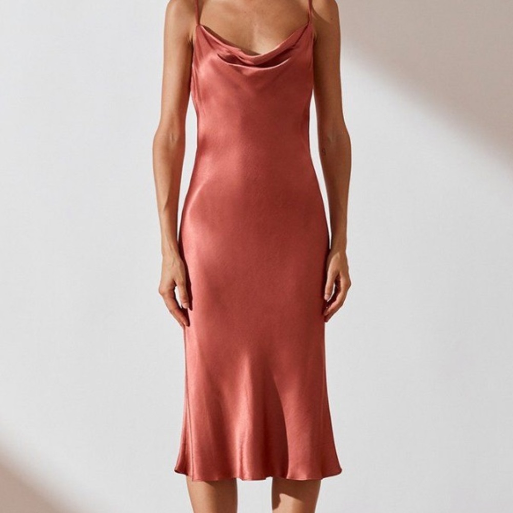 NWOT Saints and Hearts Rust Dress